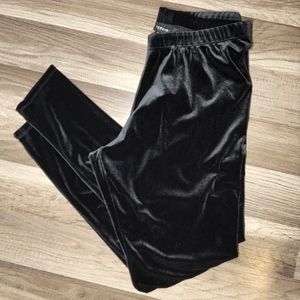Torrid Velour Black Leggings